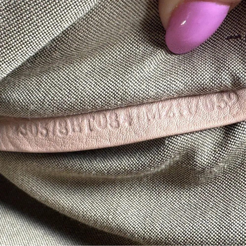 SOLD Fendi Zucca Pink & Khaki Crossbody Bag with Monogram Strap Luxury Bag - Picture 5 of 16